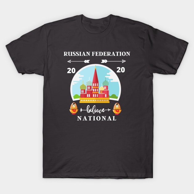 Russia 2020 T-Shirt by Grishman4u